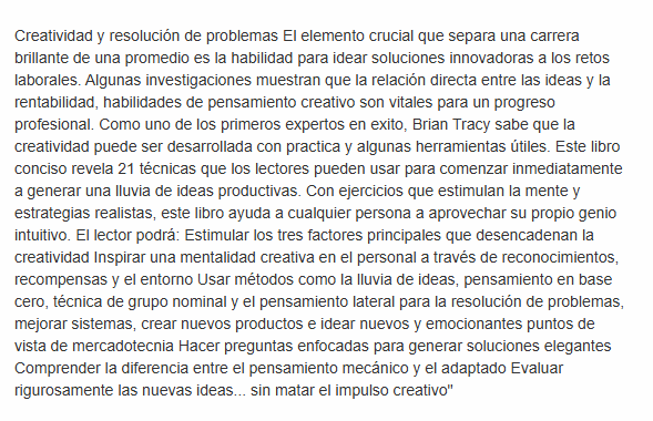 CREATIVIDAD Y SOLUCIÓN DE PROBLEMAS