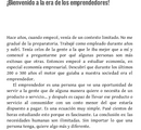 Emprende tu propio negocio: Antes de renunciar a tu empleo, aprende todo lo que puedas del mejor
