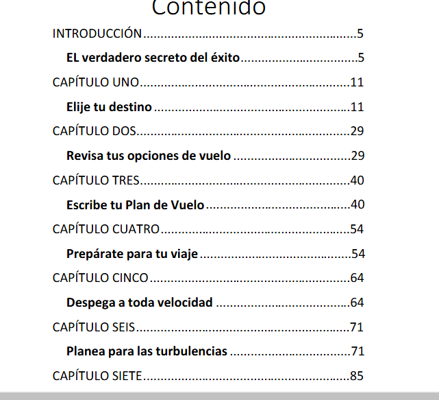 Plan de Vuelo