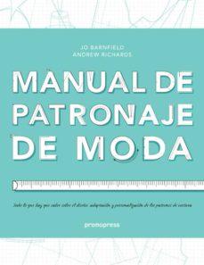 MANUAL DE PATRONAJE DE MODA bolsillo